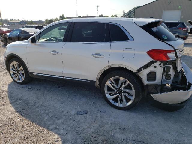 2LMPJ8LR5JBL40720 - 2018 LINCOLN MKX RESERVE Սպիտակ լուսանկար 2