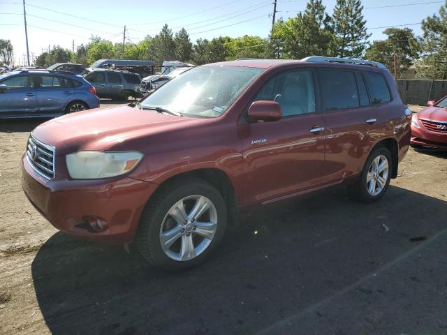 JTEES42AX92133696 - 2009 TOYOTA HIGHLANDER LIMITED MAROON photo 1