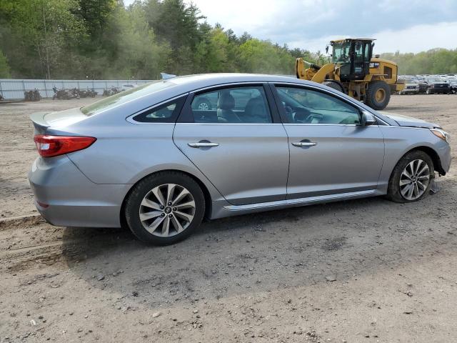 5NPE34AF7GH416678 - 2016 HYUNDAI SONATA SPORT SILVER photo 3