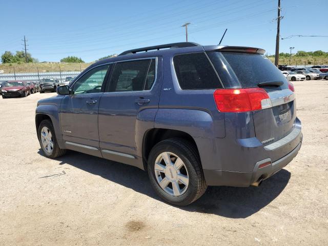 2GKFLVE36D6247333 - 2013 GMC TERRAIN SLT BLUE photo 2