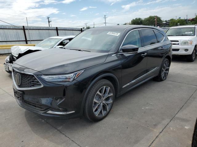 5J8YD9H4XNL010528 - 2022 ACURA MDX TECHNOLOGY 黑色 照片 1