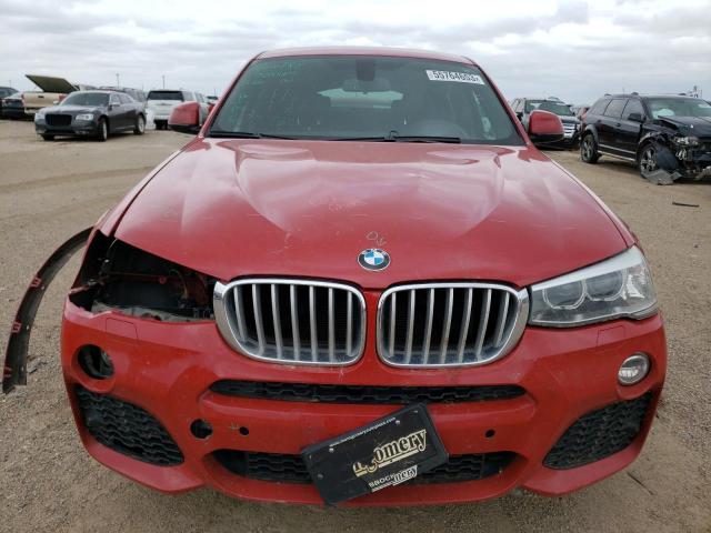 5UXXW5C50F0E87454 - 2015 BMW X4 XDRIVE35I RED photo 5