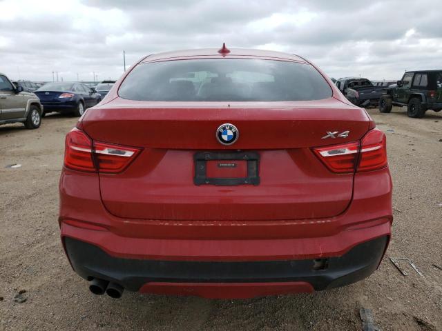 5UXXW5C50F0E87454 - 2015 BMW X4 XDRIVE35I RED photo 6