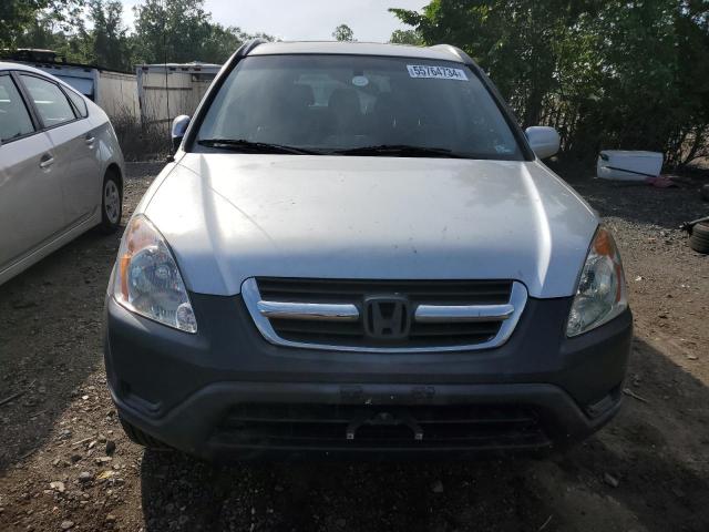 SHSRD78802U010149 - 2002 HONDA CR-V EX SILVER photo 5