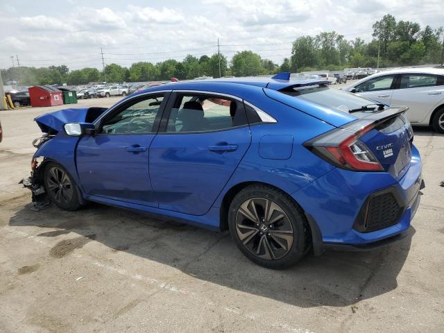 SHHFK7H59JU207873 - 2018 HONDA CIVIC EX BLUE photo 2