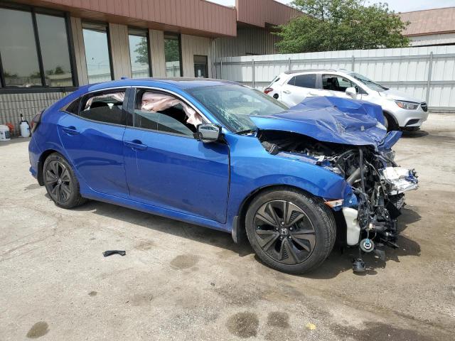 SHHFK7H59JU207873 - 2018 HONDA CIVIC EX BLUE photo 4