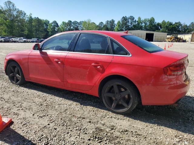 WAUMK78K09N011104 - 2009 AUDI A4 PRESTIGE RED photo 2