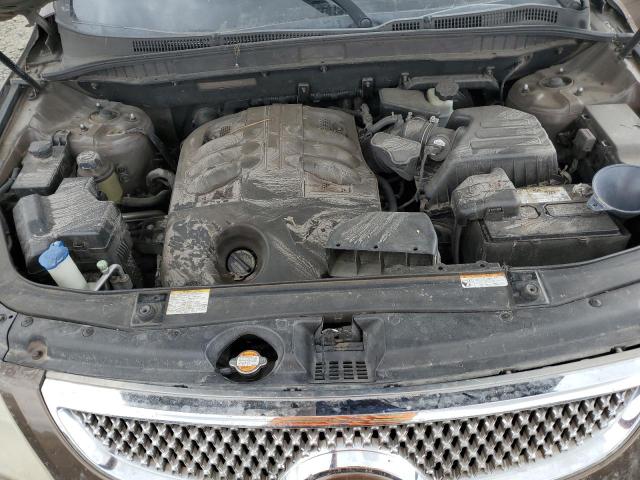 KM8NUDCC8BU165602 - 2011 HYUNDAI VERACRUZ GLS BROWN photo 11