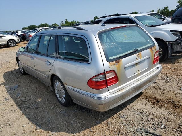 WDBJH82J81X045003 - 2001 MERCEDES-BENZ E 320 4MATIC SILVER photo 2