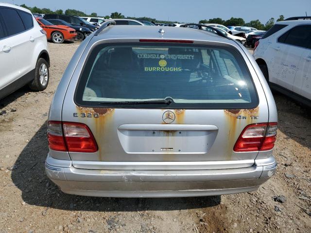 WDBJH82J81X045003 - 2001 MERCEDES-BENZ E 320 4MATIC SILVER photo 6