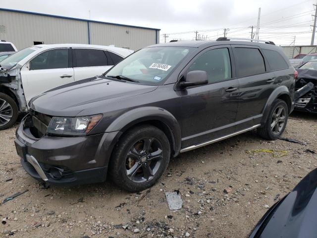 3C4PDCGB8GT220656 - 2016 DODGE JOURNEY CROSSROAD GRAY photo 1