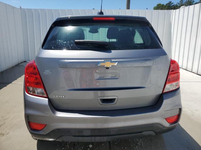 3GNCJKSB2LL153840 - 2020 CHEVROLET TRAX LS GRAY photo 6