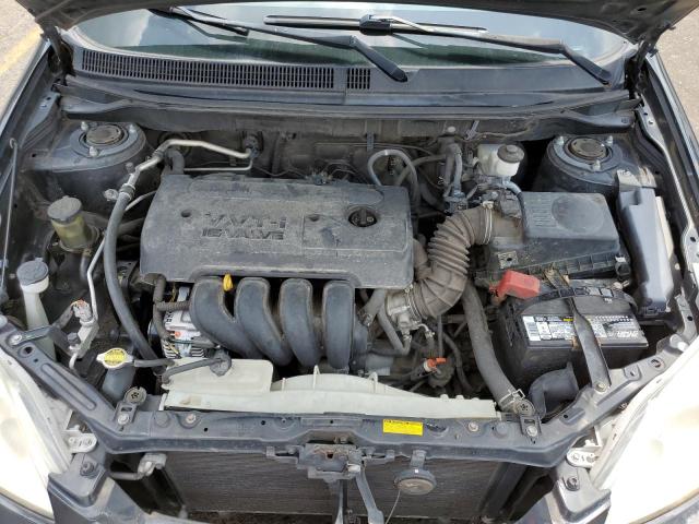 2T1KR32E18C711720 - 2008 TOYOTA COROLLA MA XR BLACK photo 11