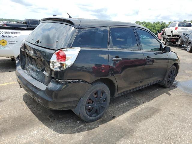 2T1KR32E18C711720 - 2008 TOYOTA COROLLA MA XR BLACK photo 3