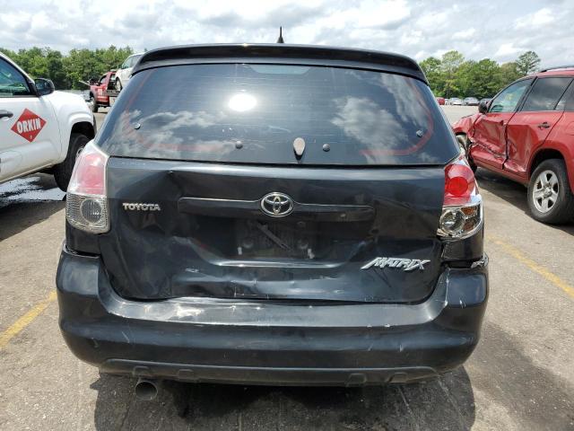 2T1KR32E18C711720 - 2008 TOYOTA COROLLA MA XR BLACK photo 6