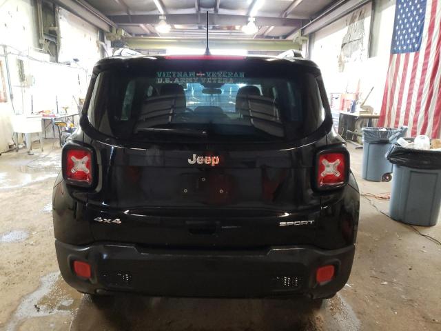 ZACCJBAB3JPH65883 - 2018 JEEP RENEGADE SPORT BLACK photo 6