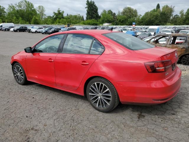 3VWD17AJ3GM388229 - 2016 VOLKSWAGEN JETTA SPORT RED photo 2