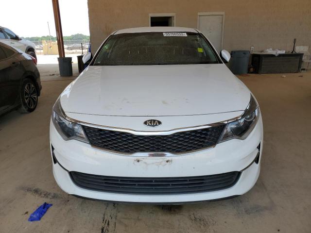 5XXGT4L36GG042829 - 2016 KIA OPTIMA LX WHITE photo 5