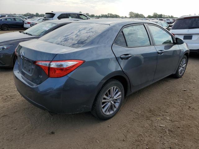 5YFBURHE1EP037864 - 2014 TOYOTA COROLLA L GRAY photo 3