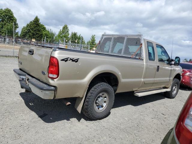 1FTNX21L11EA86106 - 2001 FORD F-250 SUPER DUTY GOLD photo 3