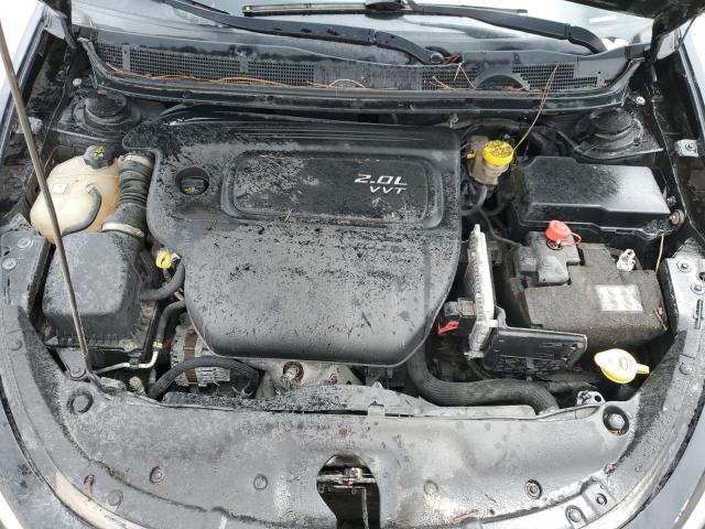 1C3CDFAA3FD301752 - 2015 DODGE DART SE შავი ფოტო 11