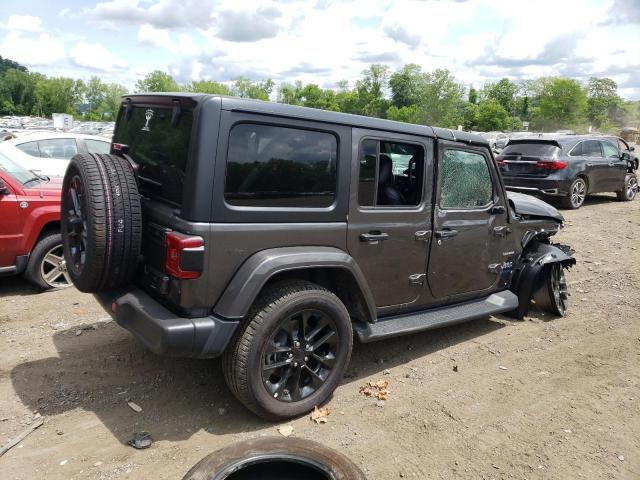 1C4JJXP60NW228217 - 2022 JEEP WRANGLER U SAHARA 4XE GRAY photo 3