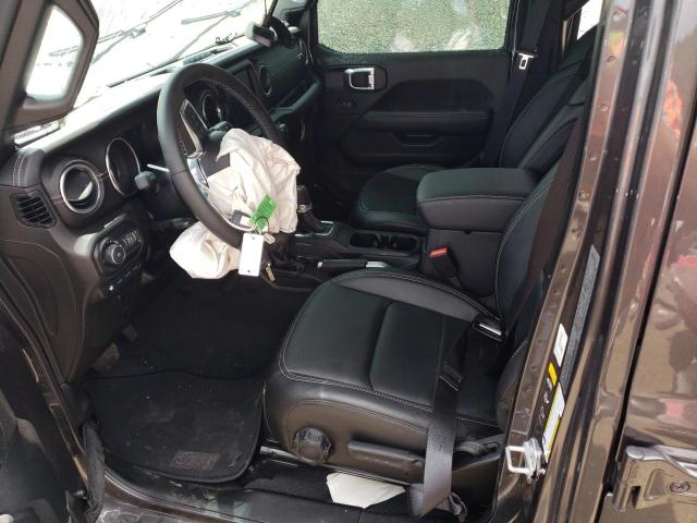 1C4JJXP60NW228217 - 2022 JEEP WRANGLER U SAHARA 4XE GRAY photo 7