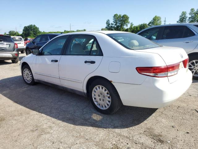 1HGCM56144A037309 - 2004 HONDA ACCORD DX WHITE photo 2