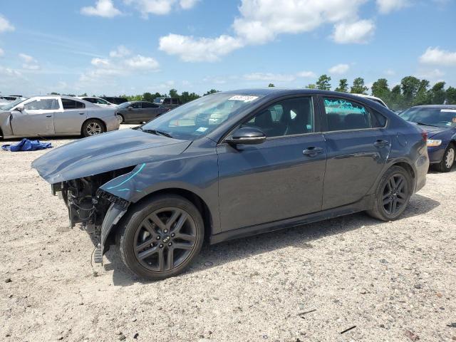 3KPF34AD2LE238504 - 2020 KIA FORTE GT LINE GRAY photo 1