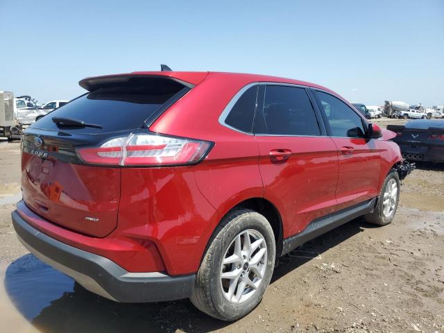 2FMPK4J9XRBA16551 - 2024 FORD EDGE SEL RED photo 3