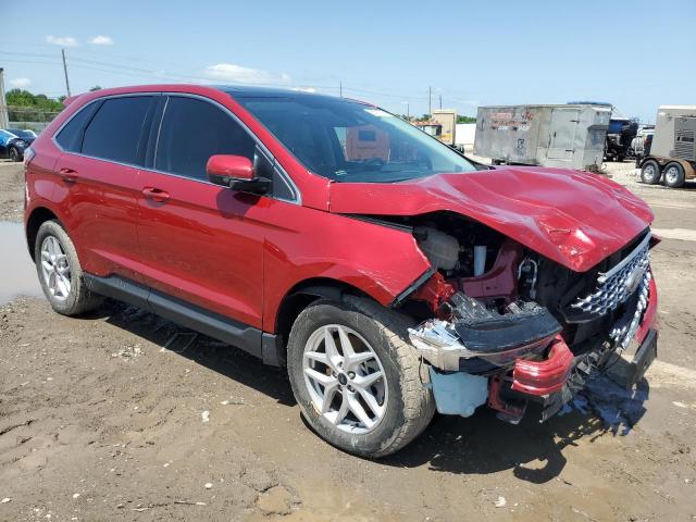 2FMPK4J9XRBA16551 - 2024 FORD EDGE SEL RED photo 4