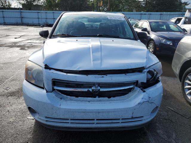 1B3CB3HA3BD262002 - 2011 DODGE CALIBER MAINSTREET WHITE photo 5