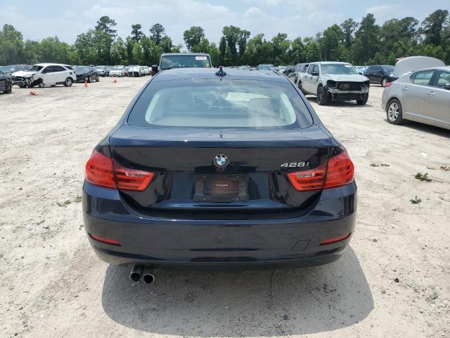 WBA4A5C58FG051438 - 2015 BMW 428 I GRAN COUPE BLUE photo 6