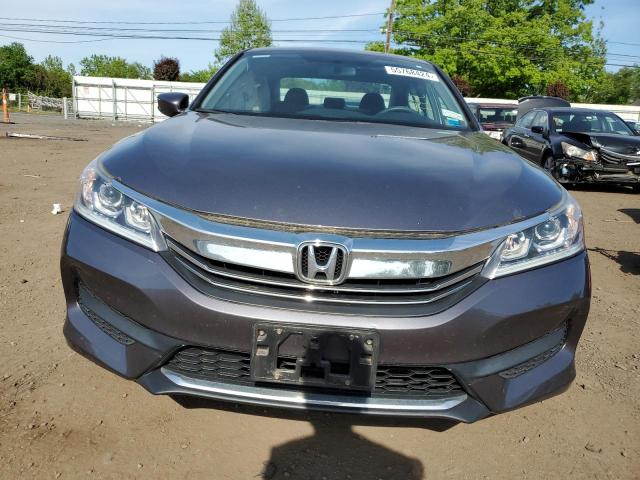 1HGCR2F35GA043691 - 2016 HONDA ACCORD LX GRAY photo 5