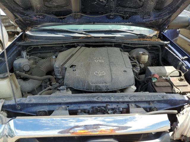 3TMJU4GN5FM175576 - 2015 TOYOTA TACOMA DOUBLE CAB PRERUNNER BLUE photo 11