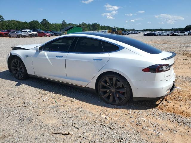 5YJSA1H14EFP51264 - 2014 TESLA MODEL S 白色 照片 2