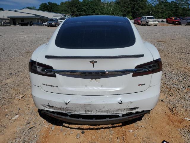 5YJSA1H14EFP51264 - 2014 TESLA MODEL S 白色 照片 6