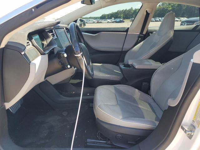 5YJSA1H14EFP51264 - 2014 TESLA MODEL S 白色 照片 7