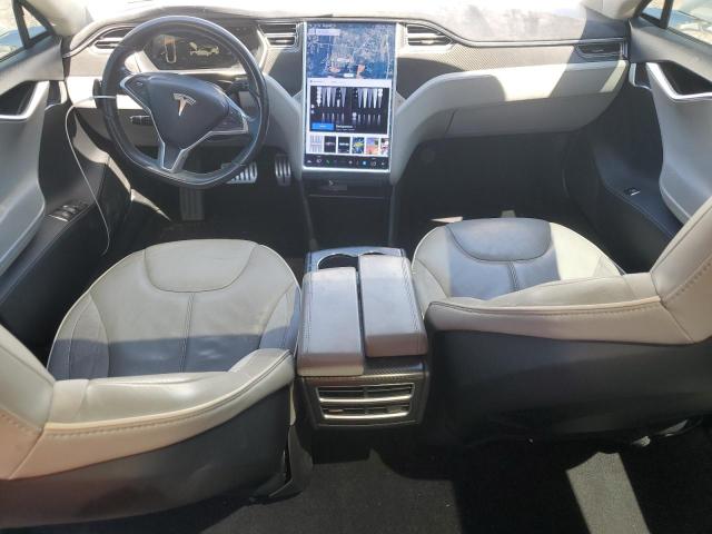 5YJSA1H14EFP51264 - 2014 TESLA MODEL S 白色 照片 8