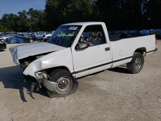 1GTGC24RXYR138727 - 2000 GMC SIERRA1500 C2500 WHITE photo 1