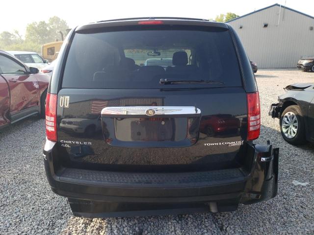 2A4RR7DX4AR422853 - 2010 CHRYSLER TOWN & COU LIMITED BLACK photo 6