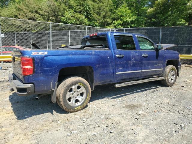 3GCUKREC1EG390080 - 2014 CHEVROLET SILVERADO K1500 LT BLUE photo 3