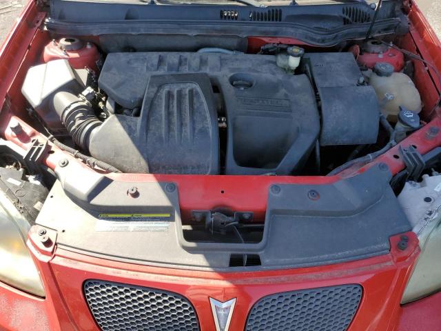 1G2AL15F177240081 - 2007 PONTIAC G5 Rouge photo 11