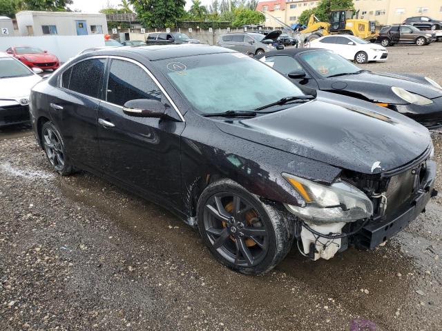 1N4AA5AP8EC475126 - 2014 NISSAN MAXIMA S BLACK photo 4