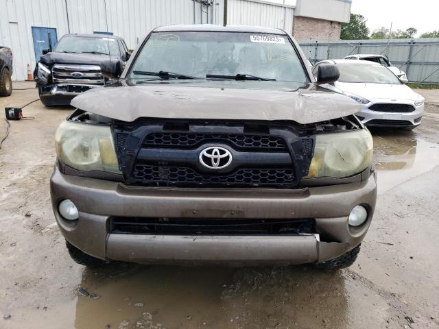 3TMJU4GN6BM117714 - 2011 TOYOTA TACOMA DOUBLE CAB PRERUNNER GRAY photo 5