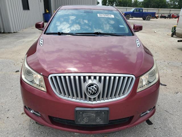 1G4GE5EV3AF156903 - 2010 BUICK LACROSSE CXS RED photo 5
