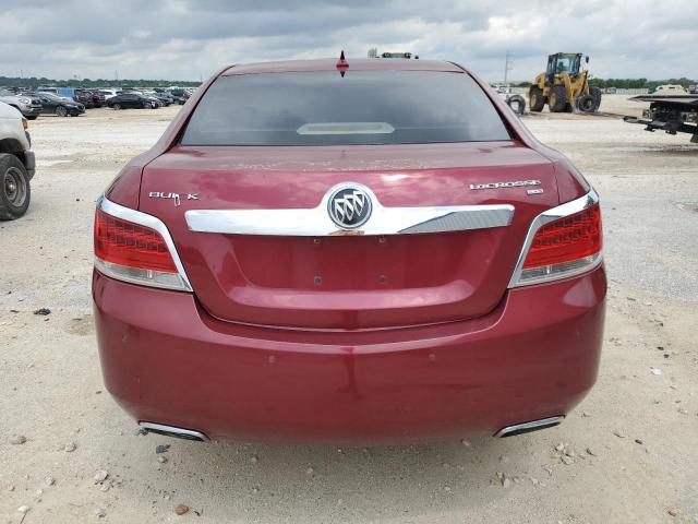 1G4GE5EV3AF156903 - 2010 BUICK LACROSSE CXS RED photo 6