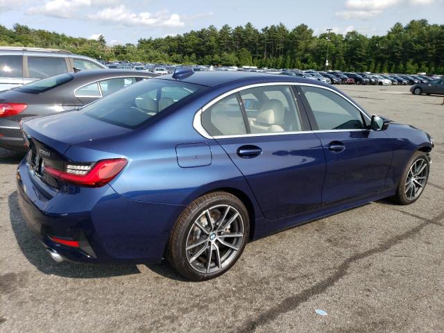 WBA5R7C0XLFH47235 - 2020 BMW 330XI BLUE photo 3