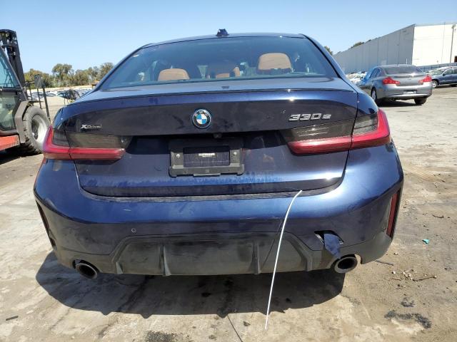 3MW39FS02P8C97353 - 2023 BMW 330XE ლურჯი ფოტო 6