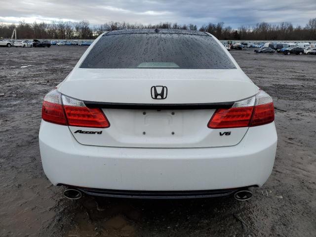 1HGCR3F84FA014151 - 2015 HONDA ACCORD EXL WHITE photo 6